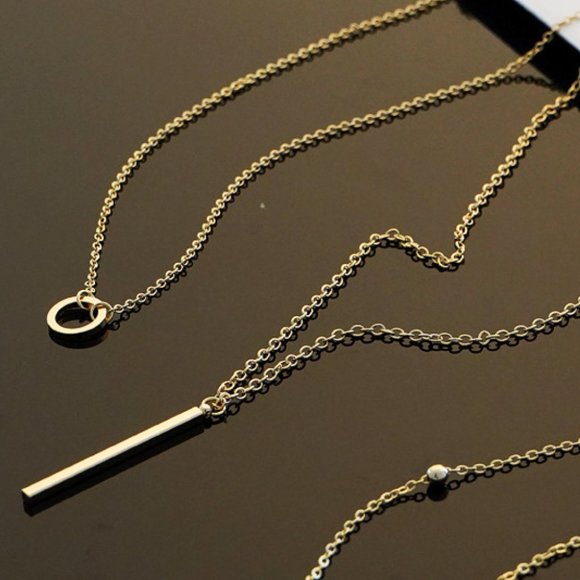 Basic Three-Piece Chain Necklace Set For Women - Picture 3 of 4